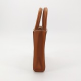 Celine Vertical Cabas Tote Canvas with Leather Mini — thumbnail 4