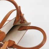 Celine Vertical Cabas Tote Canvas with Leather Mini — thumbnail 7
