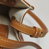 Celine Vertical Cabas Tote Canvas with Leather Mini — thumbnail 13