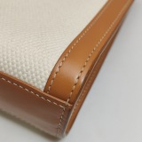 Celine Vertical Cabas Tote Canvas with Leather Mini — thumbnail 10