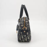 Christian Dior D-Vibe Bowling Bag Oblique Canvas Medium — thumbnail 3