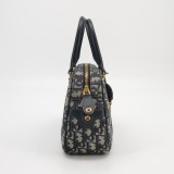 Christian Dior D-Vibe Bowling Bag Oblique Canvas Medium — thumbnail 4