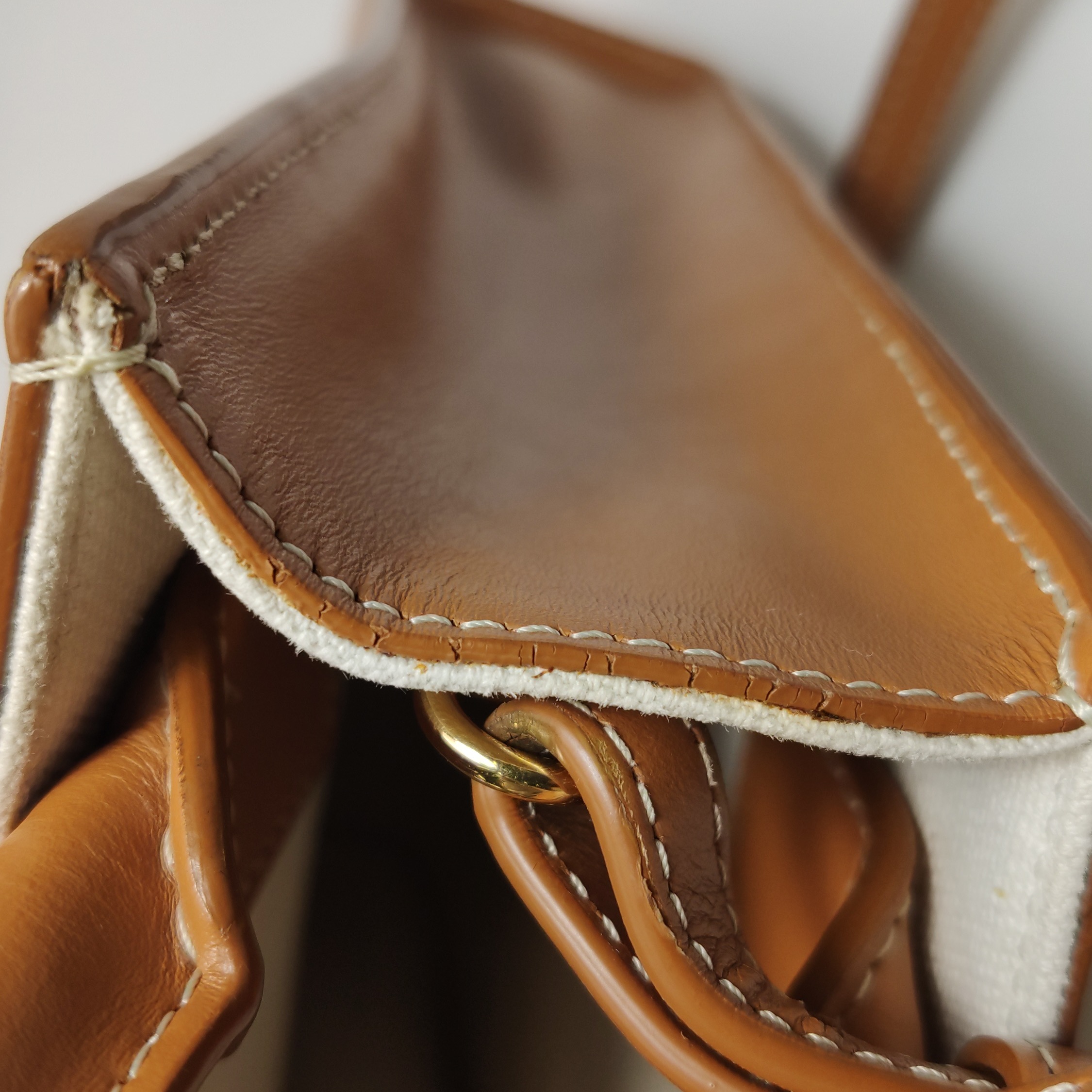 Celine Vertical Cabas Tote Canvas with Leather Mini — photo 11 of 15
