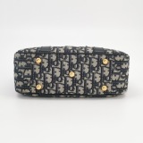 Christian Dior D-Vibe Bowling Bag Oblique Canvas Medium — thumbnail 6