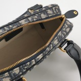Christian Dior D-Vibe Bowling Bag Oblique Canvas Medium — thumbnail 7