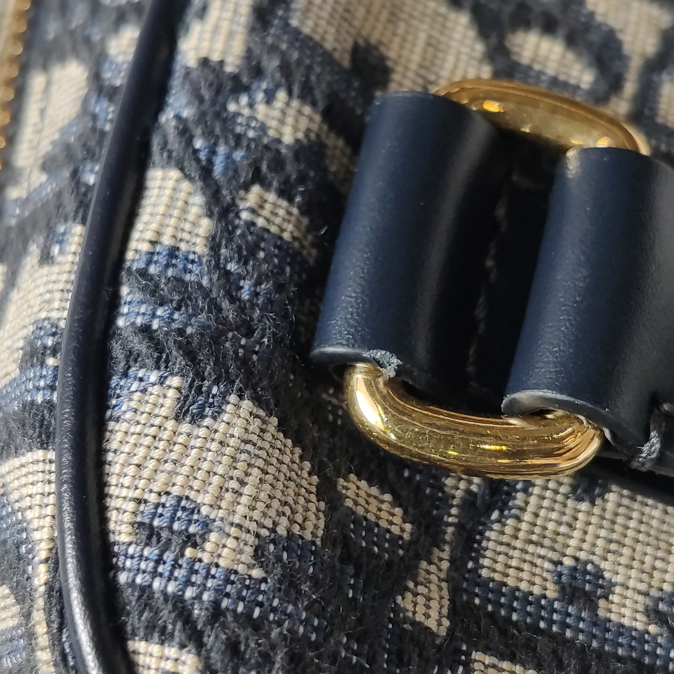 Christian Dior D-Vibe Bowling Bag Oblique Canvas Medium — photo 12 of 17
