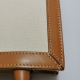 Celine Vertical Cabas Tote Canvas with Leather Mini — thumbnail 10