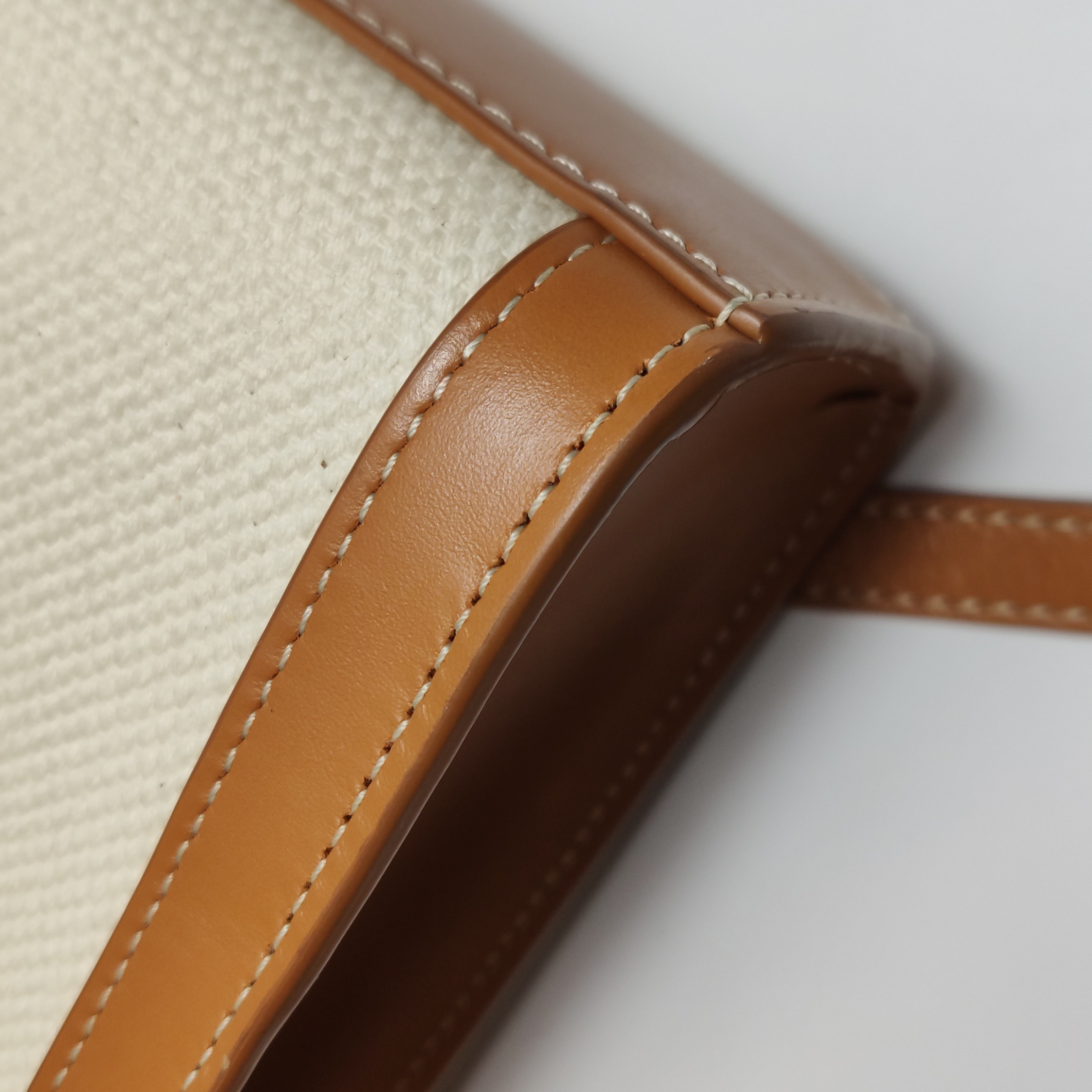 Celine Vertical Cabas Tote Canvas with Leather Mini — photo 12 of 14
