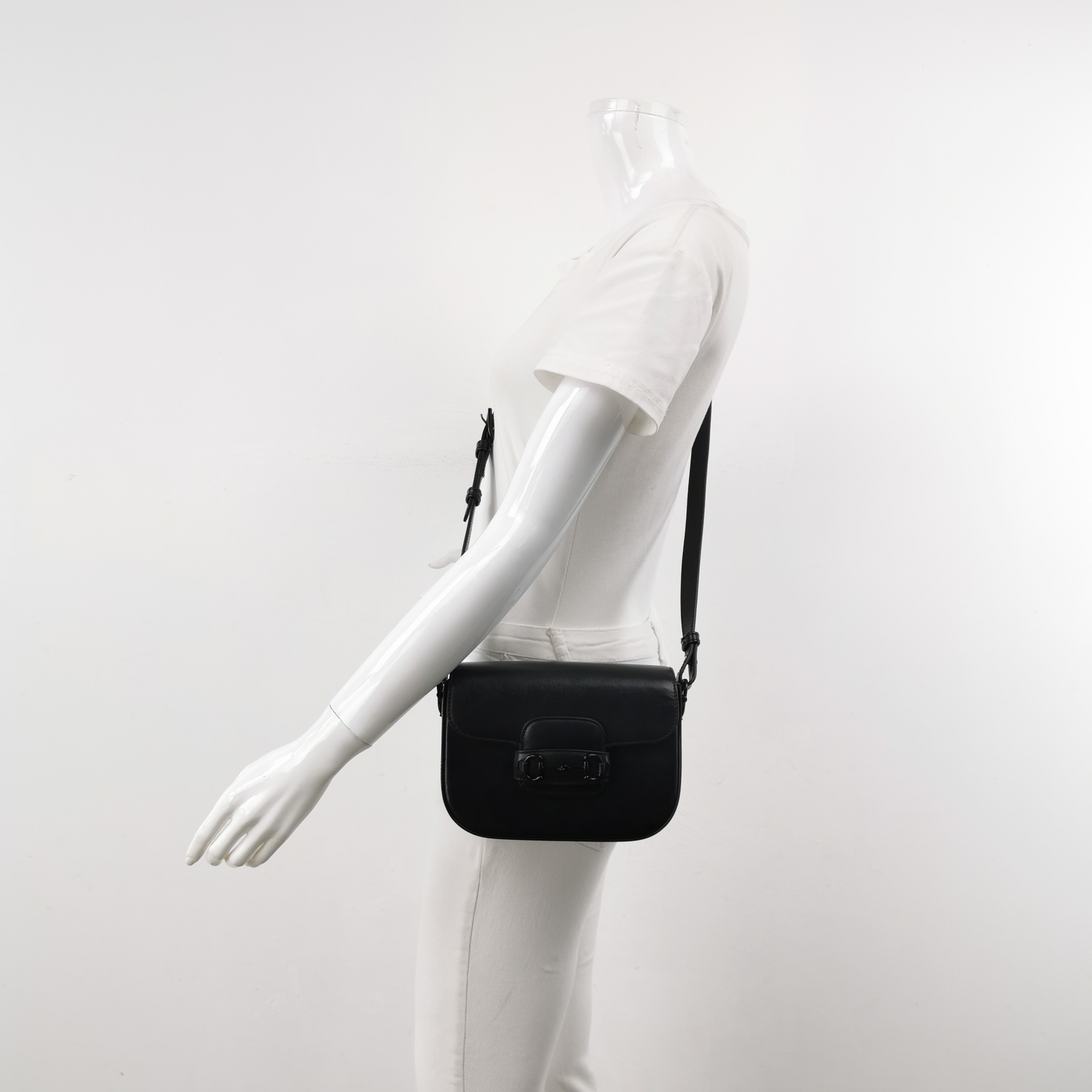Gucci Horsebit 1955 Shoulder Bag Leather — alternate view