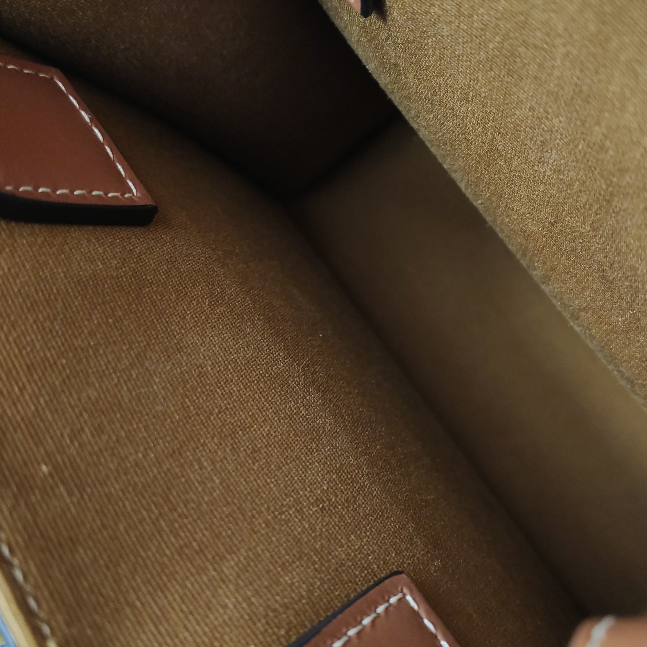 Celine Vertical Cabas Tote Triomphe Coated Canvas Mini — photo 8 of 14