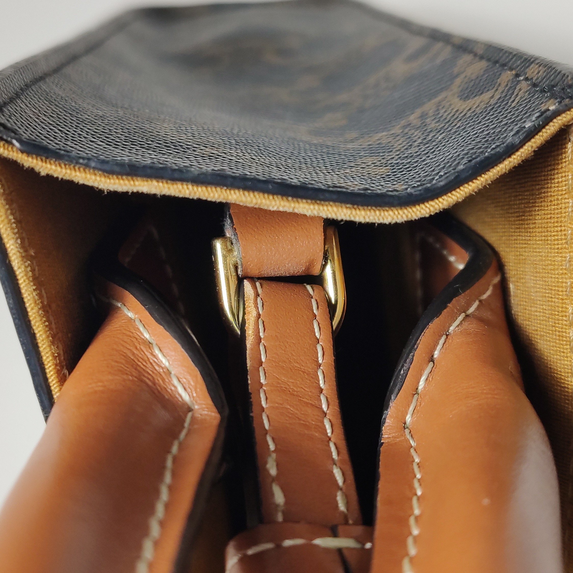 Celine Vertical Cabas Tote Triomphe Coated Canvas Mini — photo 9 of 12