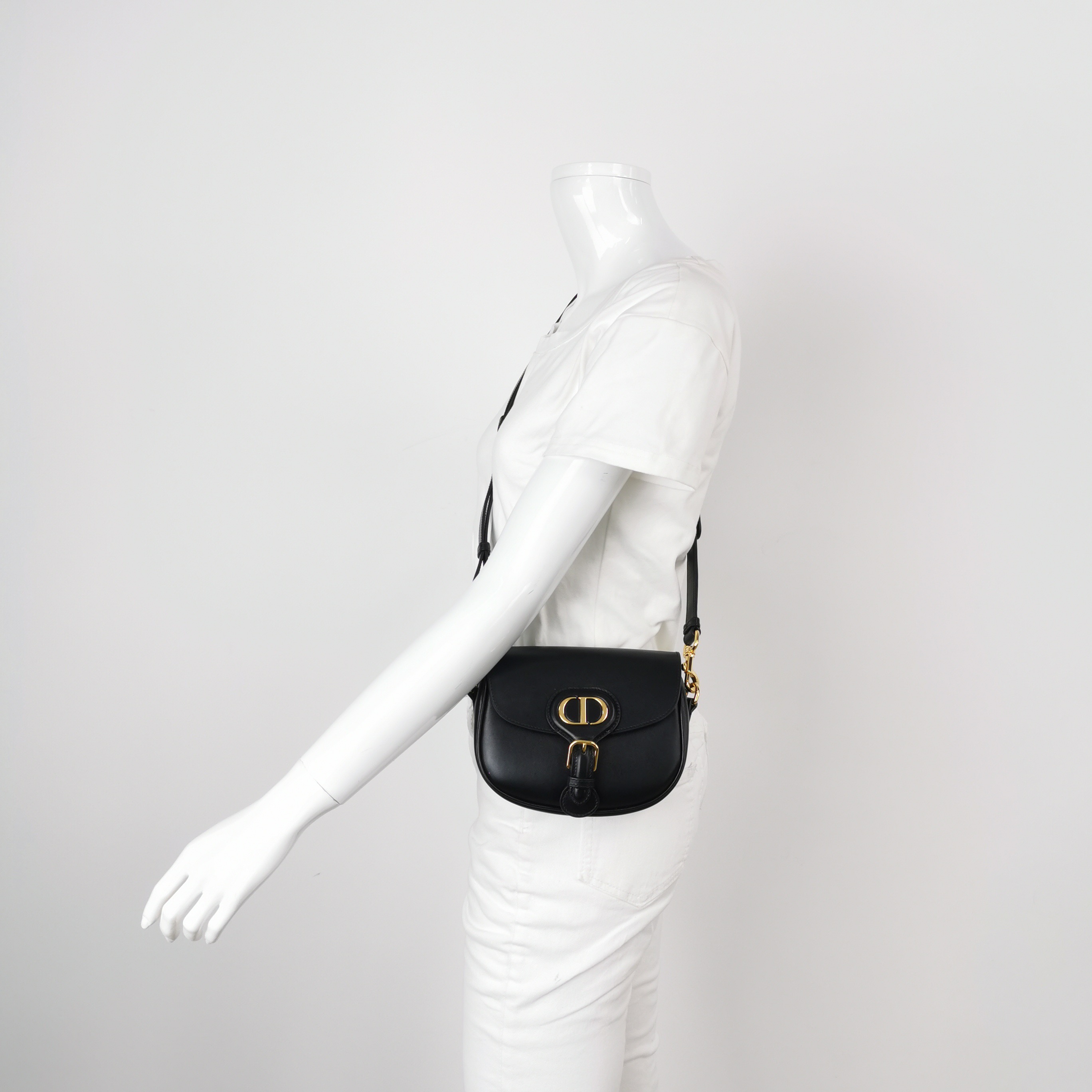 Dior Bobby Flap Bag Leather Small — alternate view