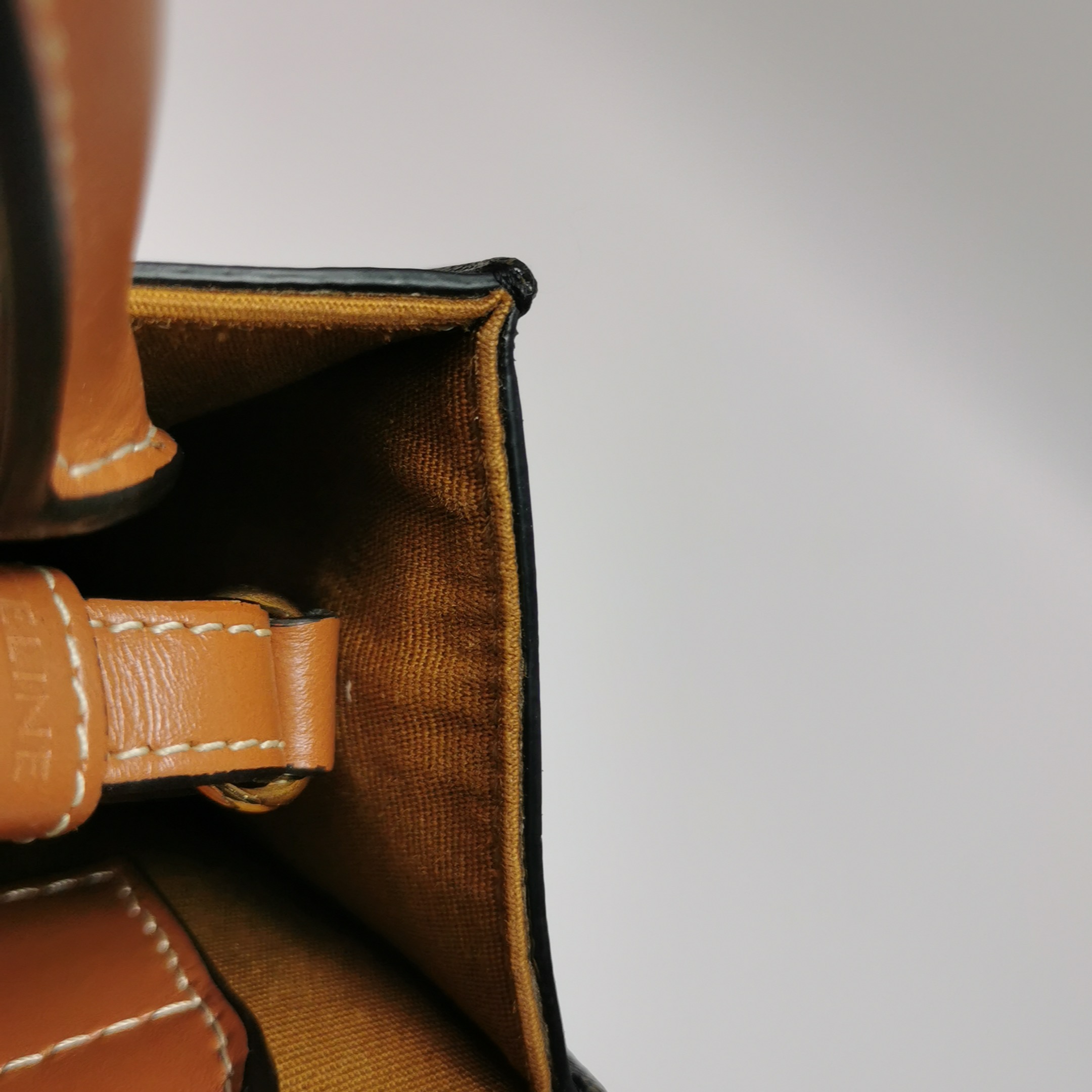 Celine Vertical Cabas Tote Triomphe Coated Canvas Mini — photo 10 of 16