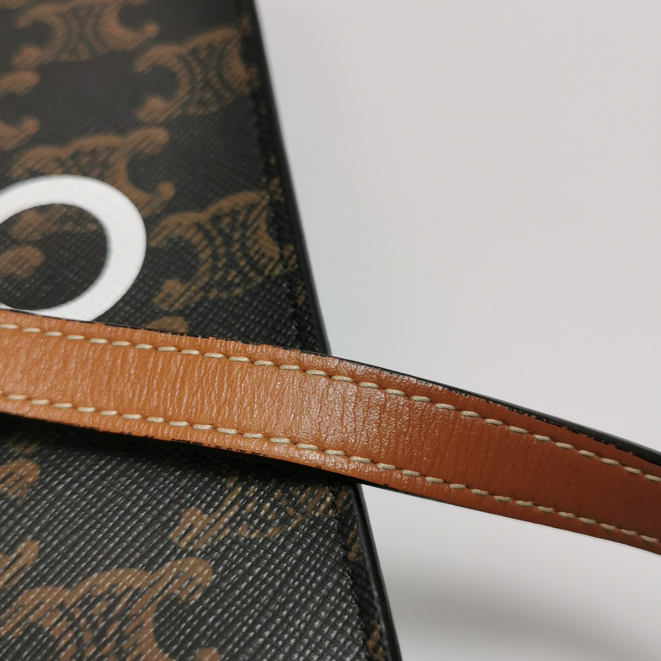 Celine Vertical Cabas Tote Triomphe Coated Canvas Mini — photo 15 of 16