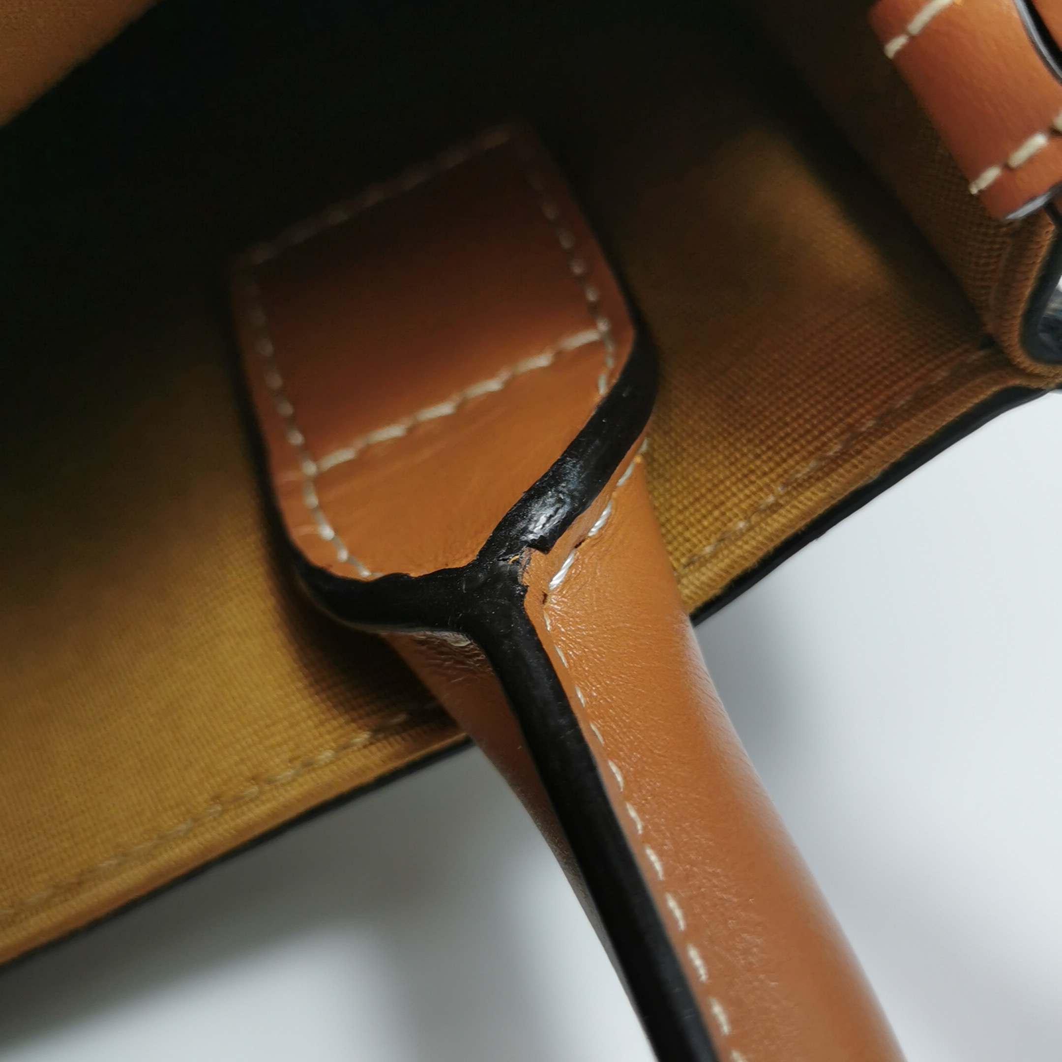 Celine Vertical Cabas Tote Triomphe Coated Canvas Mini — photo 9 of 16