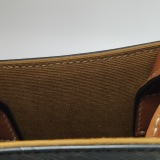 Celine Vertical Cabas Tote Triomphe Coated Canvas Mini — thumbnail 8