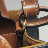 Celine Vertical Cabas Tote Triomphe Coated Canvas Mini — thumbnail 10