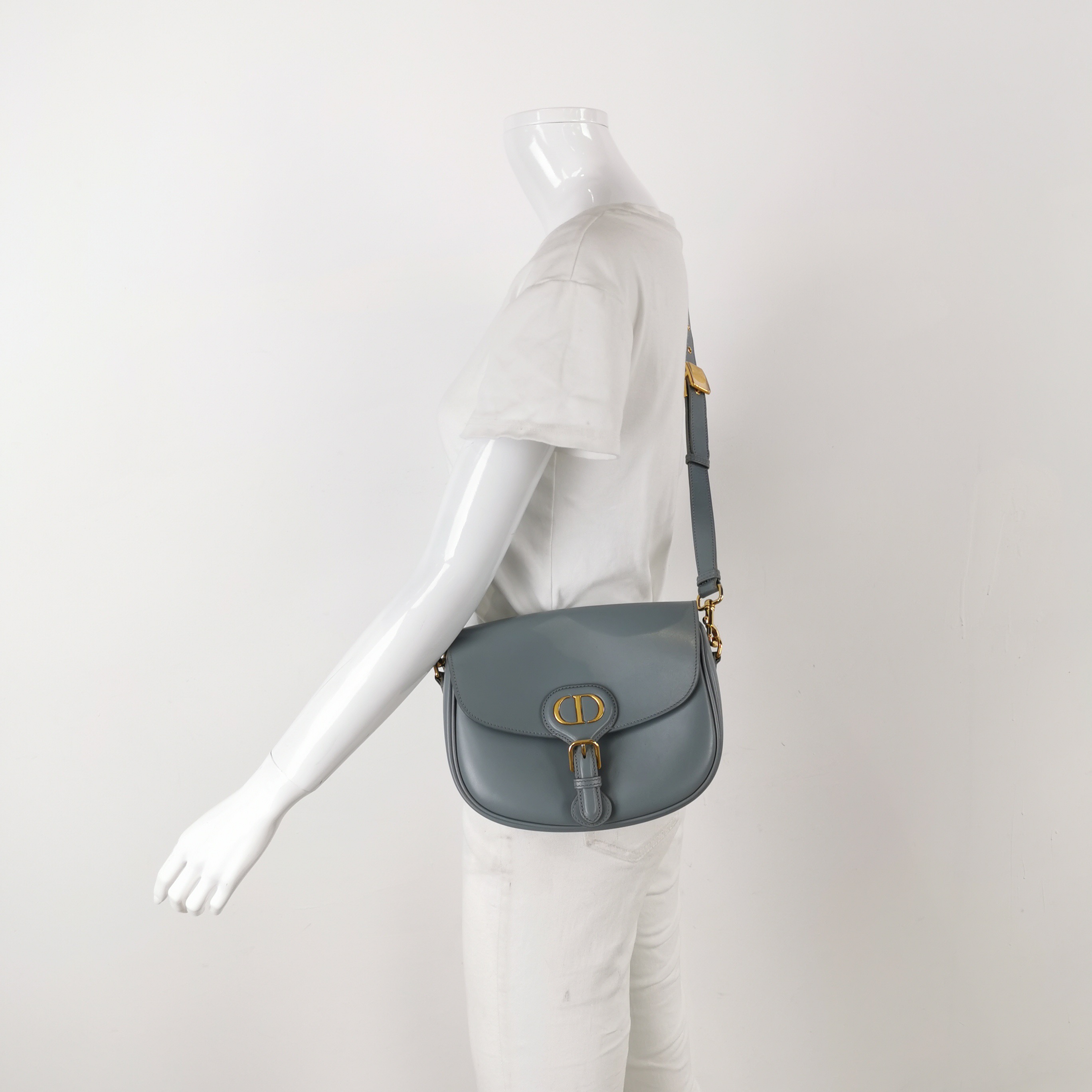 Dior Bobby Flap Bag Leather Medium — alternate view
