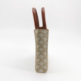 Celine Vertical Cabas Tote Triomphe Coated Canvas Mini — thumbnail 5