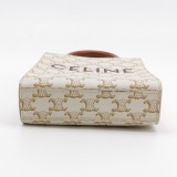 Celine Vertical Cabas Tote Triomphe Coated Canvas Mini — thumbnail 6