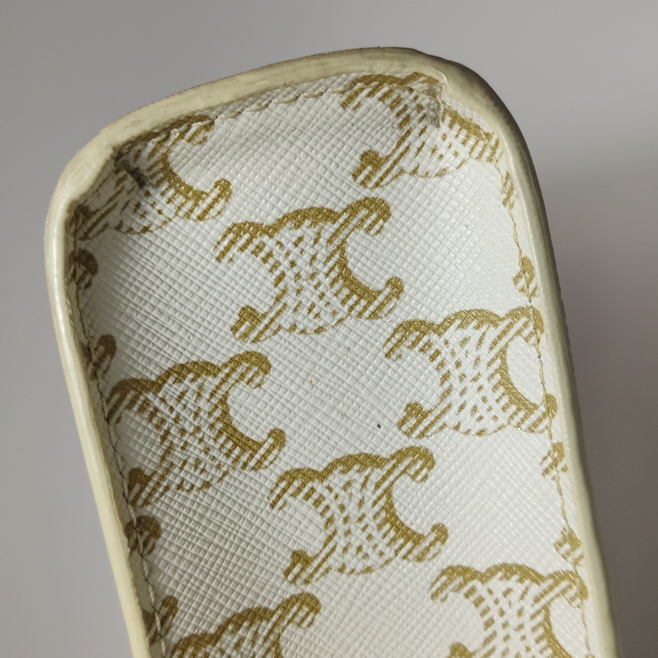 Celine Vertical Cabas Tote Triomphe Coated Canvas Mini — photo 12 of 14