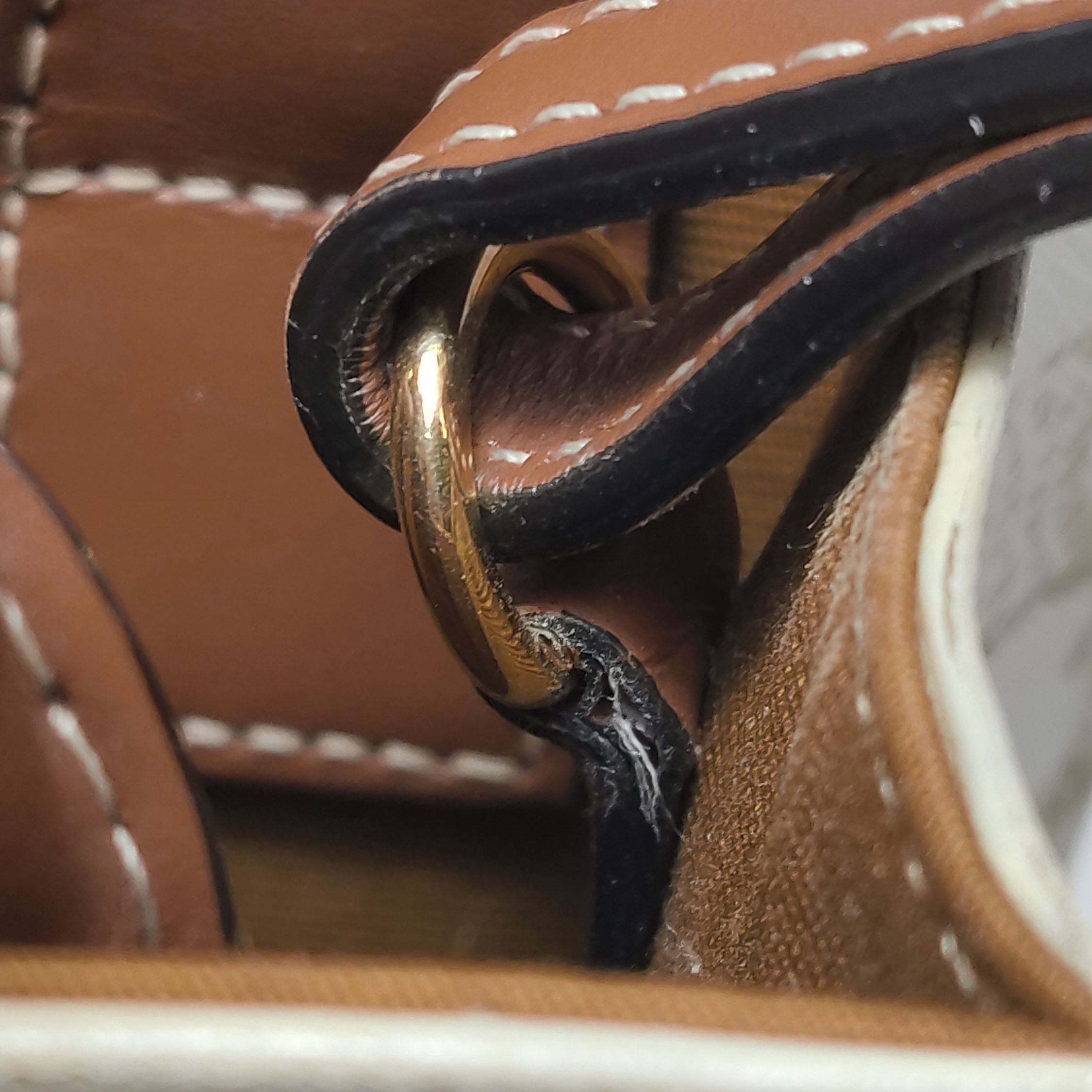 Celine Vertical Cabas Tote Triomphe Coated Canvas Mini — photo 10 of 14