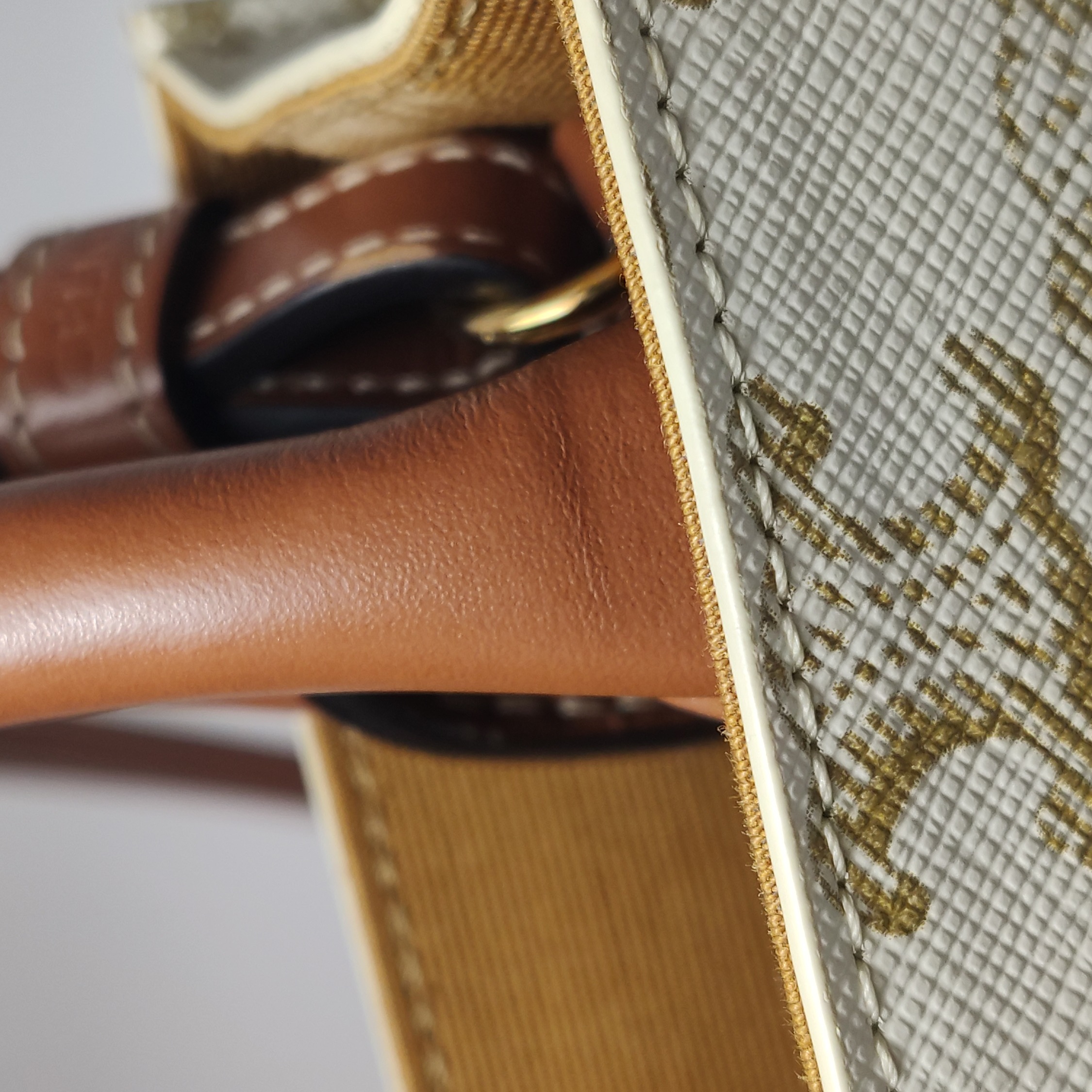 Celine Vertical Cabas Tote Triomphe Coated Canvas Mini — photo 8 of 13