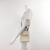 Celine Vertical Cabas Tote Triomphe Coated Canvas Mini — thumbnail 2