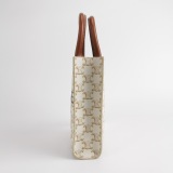Celine Vertical Cabas Tote Triomphe Coated Canvas Mini — thumbnail 5