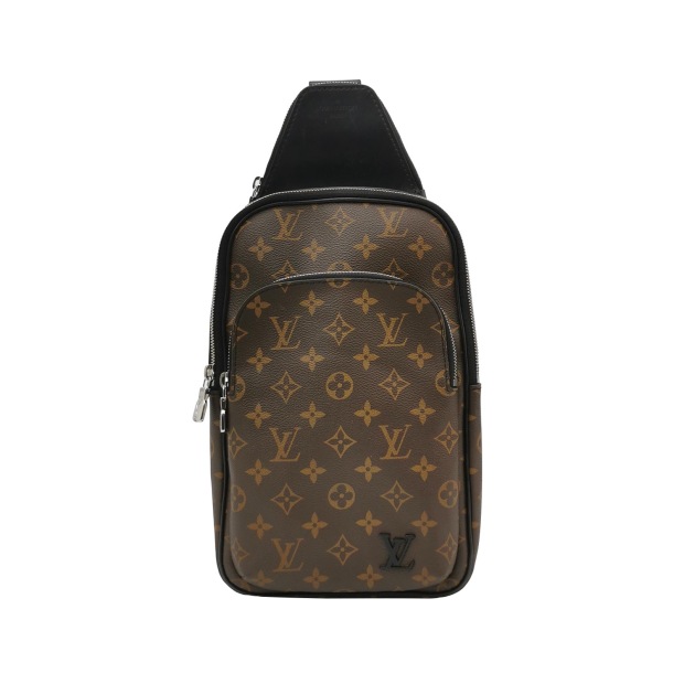 Louis Vuitton(LV) Avenue Sling Bag NM Macassar Monogram Canvas — pre-owned, Vierlot