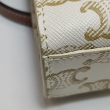 Celine Vertical Cabas Tote Triomphe Coated Canvas Mini — thumbnail 10