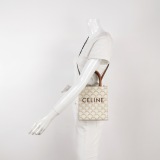 Celine Vertical Cabas Tote Triomphe Coated Canvas Mini — thumbnail 2