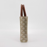 Celine Vertical Cabas Tote Triomphe Coated Canvas Mini — thumbnail 5