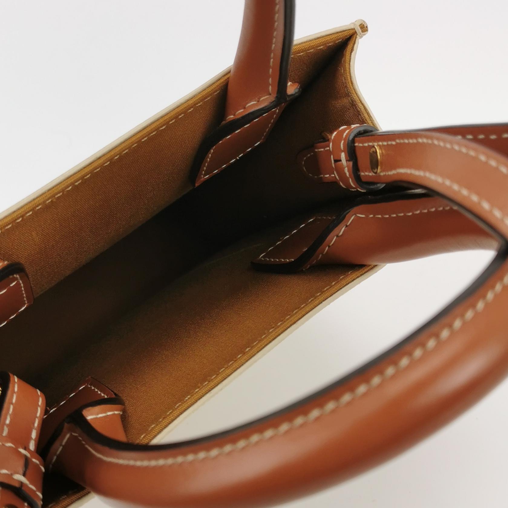 Celine Vertical Cabas Tote Triomphe Coated Canvas Mini — photo 7 of 13