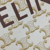 Celine Vertical Cabas Tote Triomphe Coated Canvas Mini — thumbnail 8