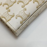 Celine Vertical Cabas Tote Triomphe Coated Canvas Mini — thumbnail 10