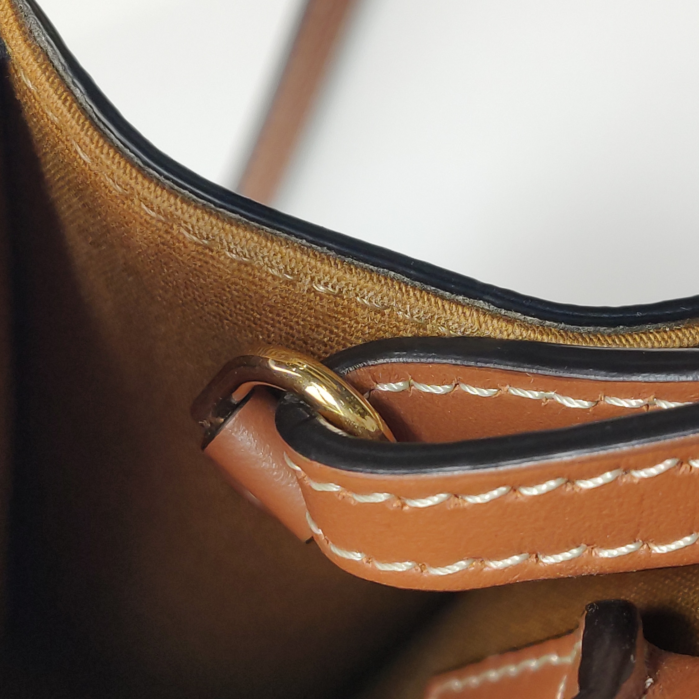 Celine Vertical Cabas Tote Triomphe Coated Canvas Mini — photo 8 of 15