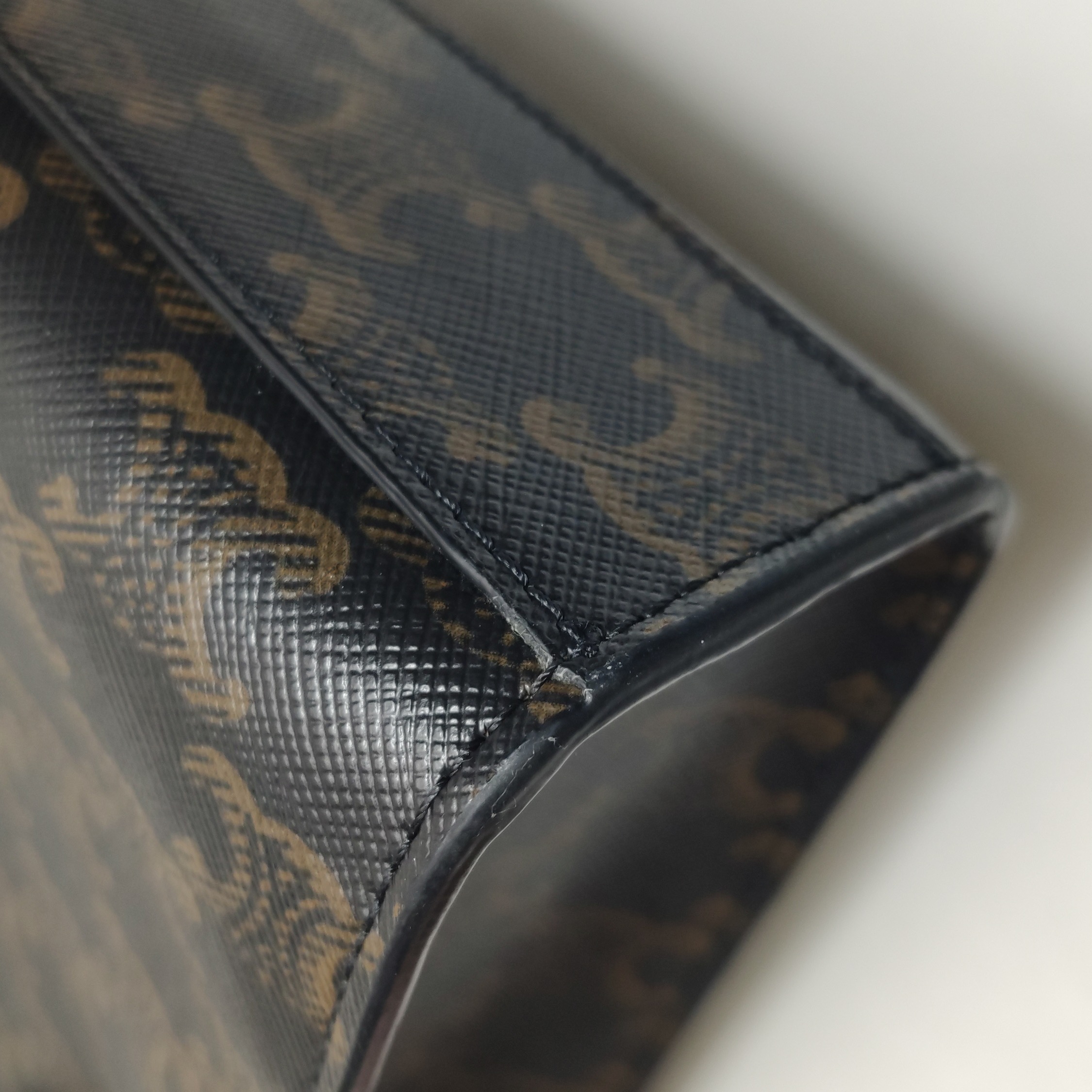 Celine Vertical Cabas Tote Triomphe Coated Canvas Mini — photo 10 of 15