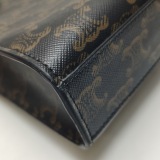 Celine Vertical Cabas Tote Triomphe Coated Canvas Mini — thumbnail 10