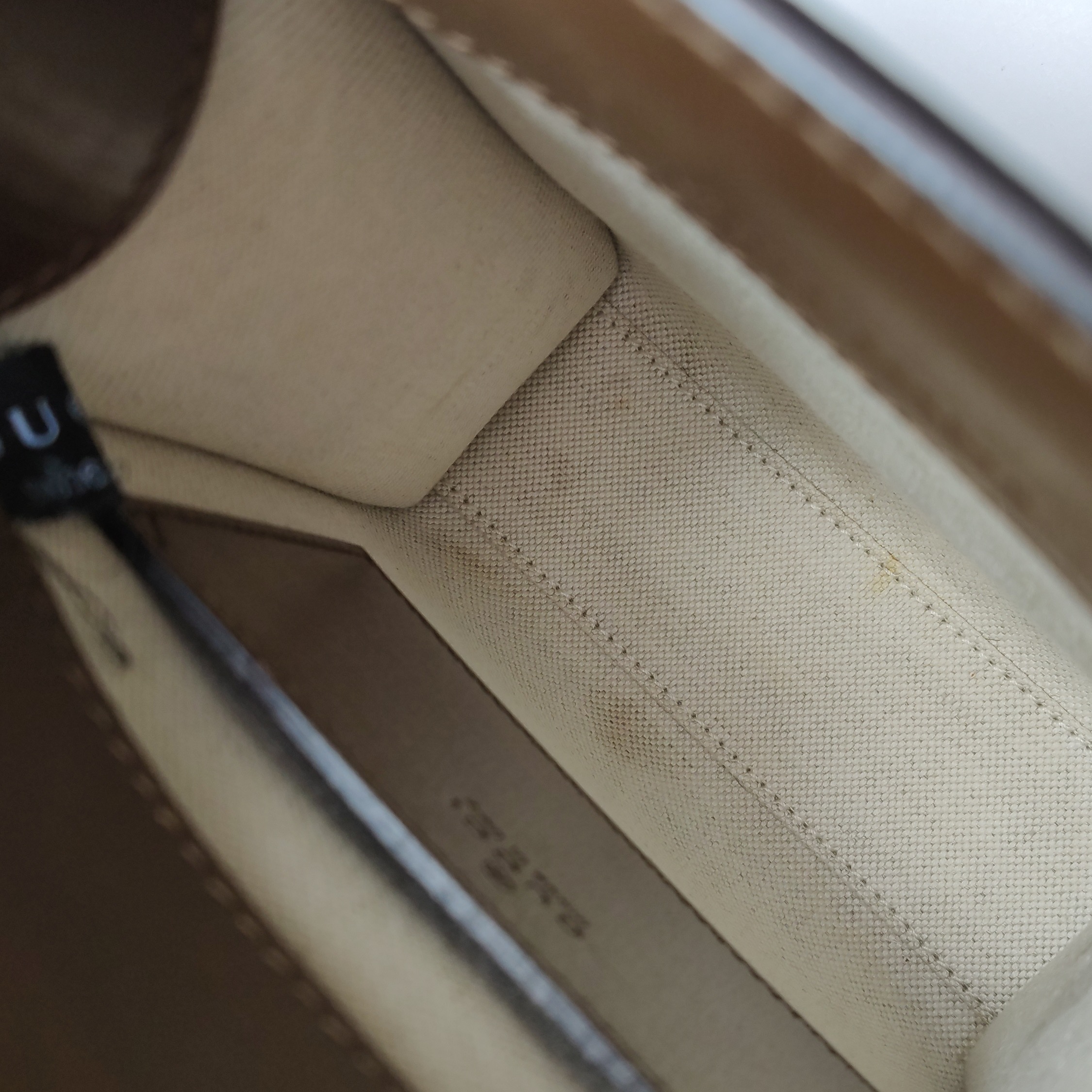 Gucci Interlocking G Patch Tote GG Coated Canvas Mini — photo 10 of 21