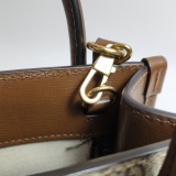 Gucci Interlocking G Patch Tote GG Coated Canvas Mini — thumbnail 13