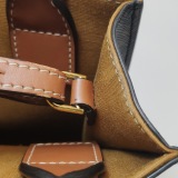 Celine Vertical Cabas Tote Triomphe Coated Canvas Mini — thumbnail 8