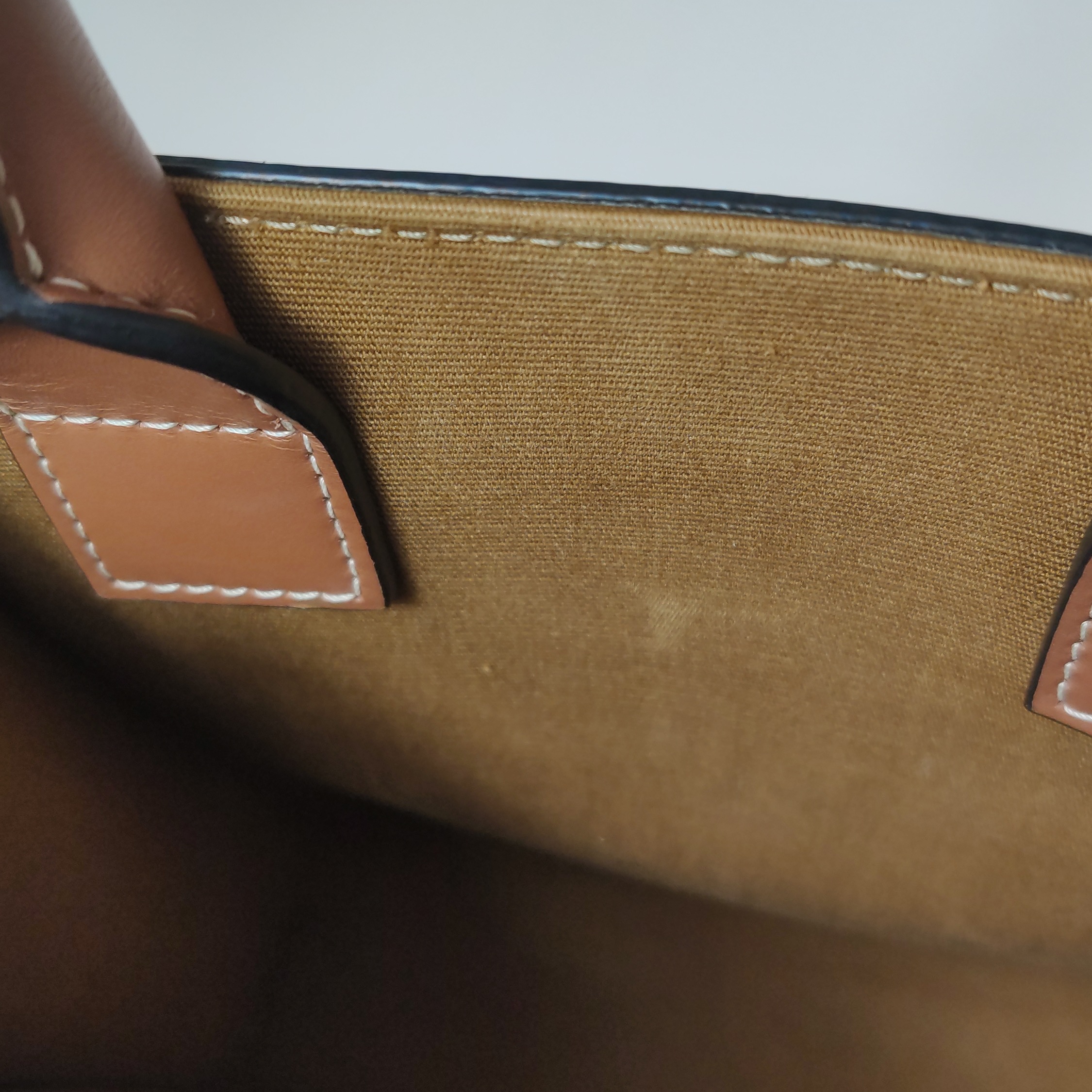 Celine Vertical Cabas Tote Triomphe Coated Canvas Mini — photo 10 of 12