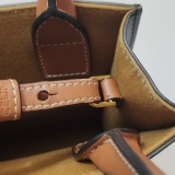 Celine Vertical Cabas Tote Triomphe Coated Canvas Mini — thumbnail 9