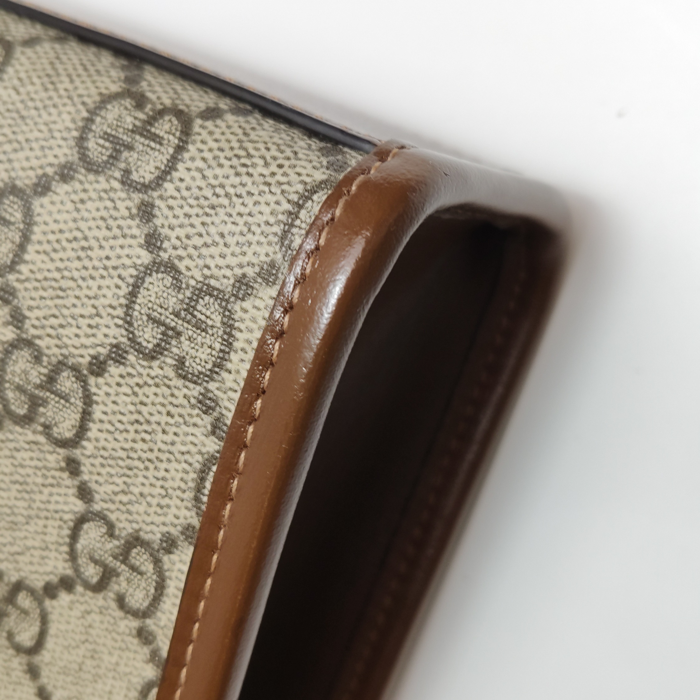Gucci Interlocking G Patch Tote GG Coated Canvas Mini — photo 15 of 21