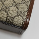 Gucci Interlocking G Patch Tote GG Coated Canvas Mini — thumbnail 16