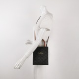 Celine Vertical Cabas Tote Triomphe Coated Canvas Mini — thumbnail 2