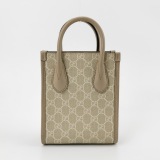 Gucci Interlocking G Patch Tote GG Coated Canvas Mini — thumbnail 5