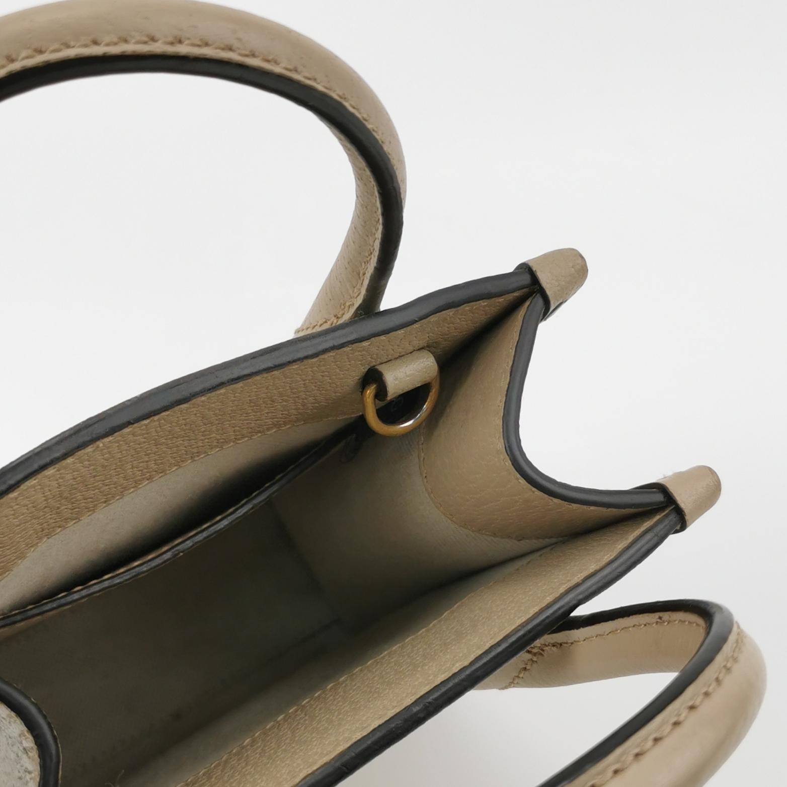Gucci Interlocking G Patch Tote GG Coated Canvas Mini — photo 8 of 21