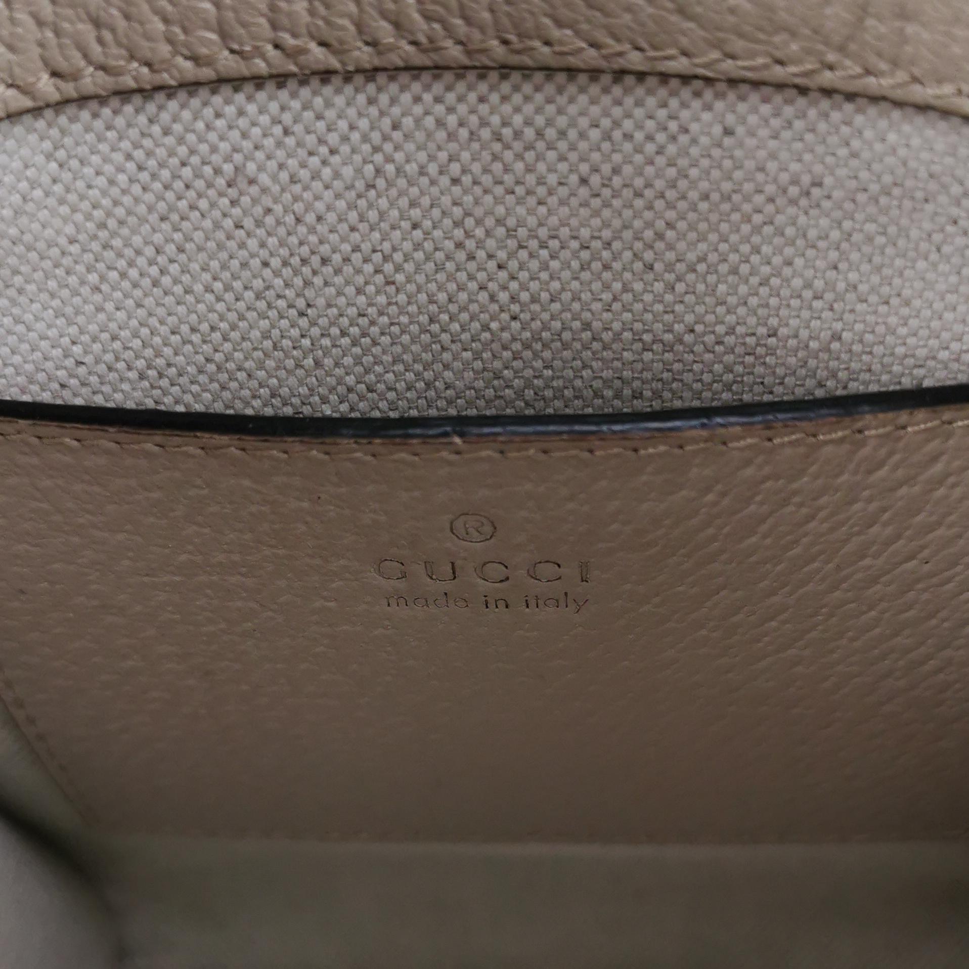 Gucci Interlocking G Patch Tote GG Coated Canvas Mini — photo 9 of 21